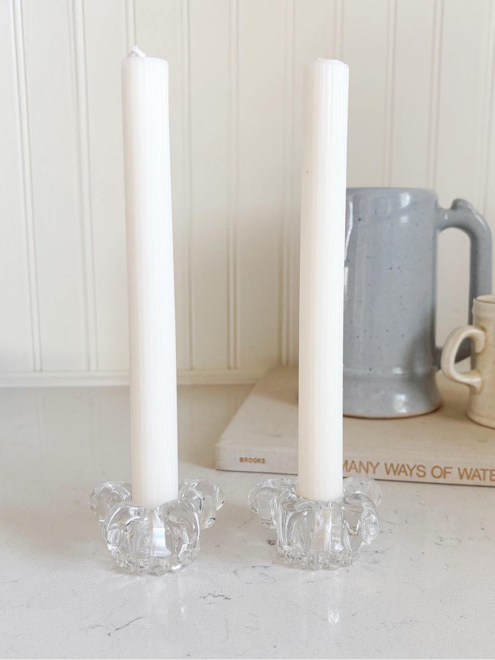 Antique Candle Stick Holders (2)